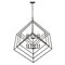Z-Lite Euclid 12 Light Chandelier, Matte Black 457-12MB - alternate 5